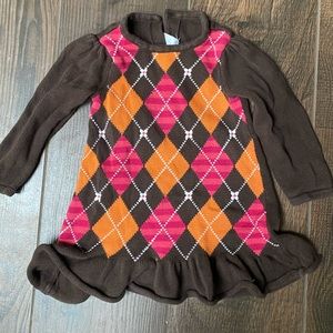 Knit Tunic with Geometric Design